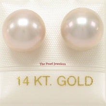 Load image into Gallery viewer, AAA High Luster Lavender Pearl Stud Earrings