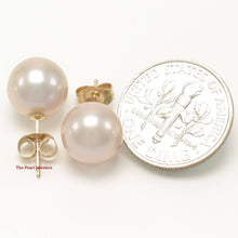 Load image into Gallery viewer, AAA High Luster Lavender Pearl Stud Earrings