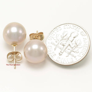 AAA High Luster Lavender Pearl Stud Earrings