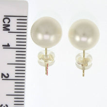 Load image into Gallery viewer, AAA High Luster White Pearl Stud Earrings