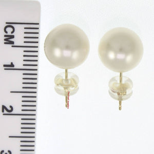 AAA High Luster White Pearl Stud Earrings