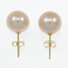 Load image into Gallery viewer, AAA 9–9.5 mm High Luster Lavender Cultured Pearl Stud Earrings