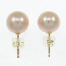 Load image into Gallery viewer, AAA 9–9.5 mm High Luster Lavender Cultured Pearl Stud Earrings