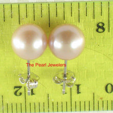 Load image into Gallery viewer, AAA 7.5–8 mm High Luster Lavender Cultured Pearl Stud Earrings