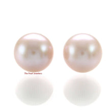 Load image into Gallery viewer, AAA 7.5–8 mm High Luster Lavender Cultured Pearl Stud Earrings
