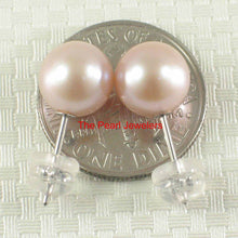 Load image into Gallery viewer, AAA 7.5–8 mm High Luster Lavender Cultured Pearl Stud Earrings