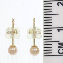 Load image into Gallery viewer, AAA 3.5 mm High Luster Lavender Cultured Pearl Stud Earrings