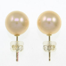 Load image into Gallery viewer, AAA 9–9.5 mm High Luster Pink Cultured Pearl Stud Earrings