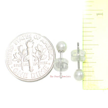 Load image into Gallery viewer, AAA 3.5 mm High Luster Lavender Cultured Pearl Stud Earrings