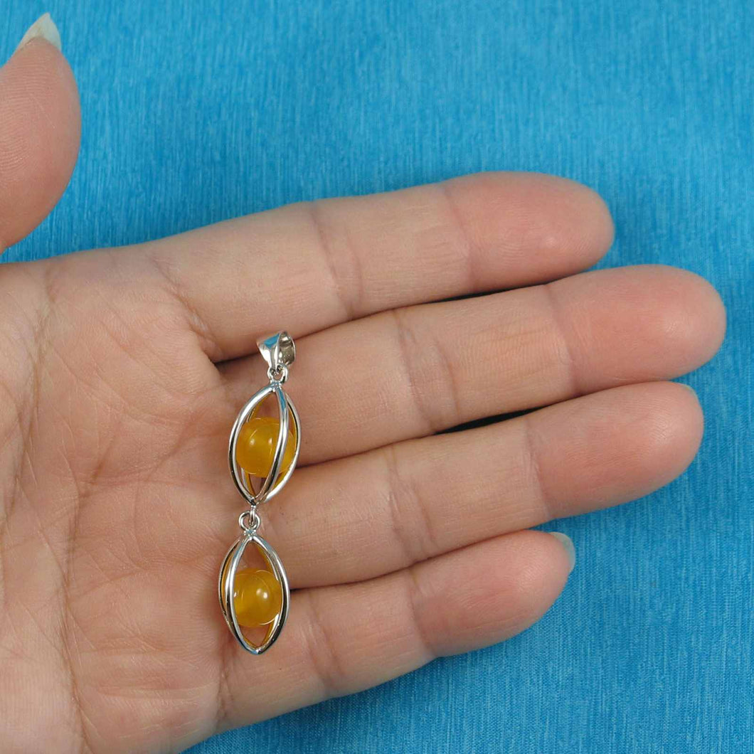 Agate Lucky Lanterns Pendant