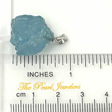 Load image into Gallery viewer, Baroque Rough Aquamarine 16 mm Pendant