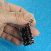 Load image into Gallery viewer, Black Onyx Abacus Pendant