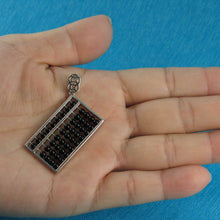 Load image into Gallery viewer, Black Onyx Abacus Pendant