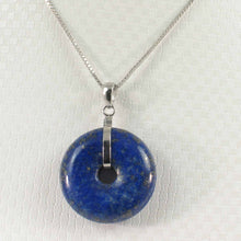Load image into Gallery viewer, Blue Lapis Donut Pendant