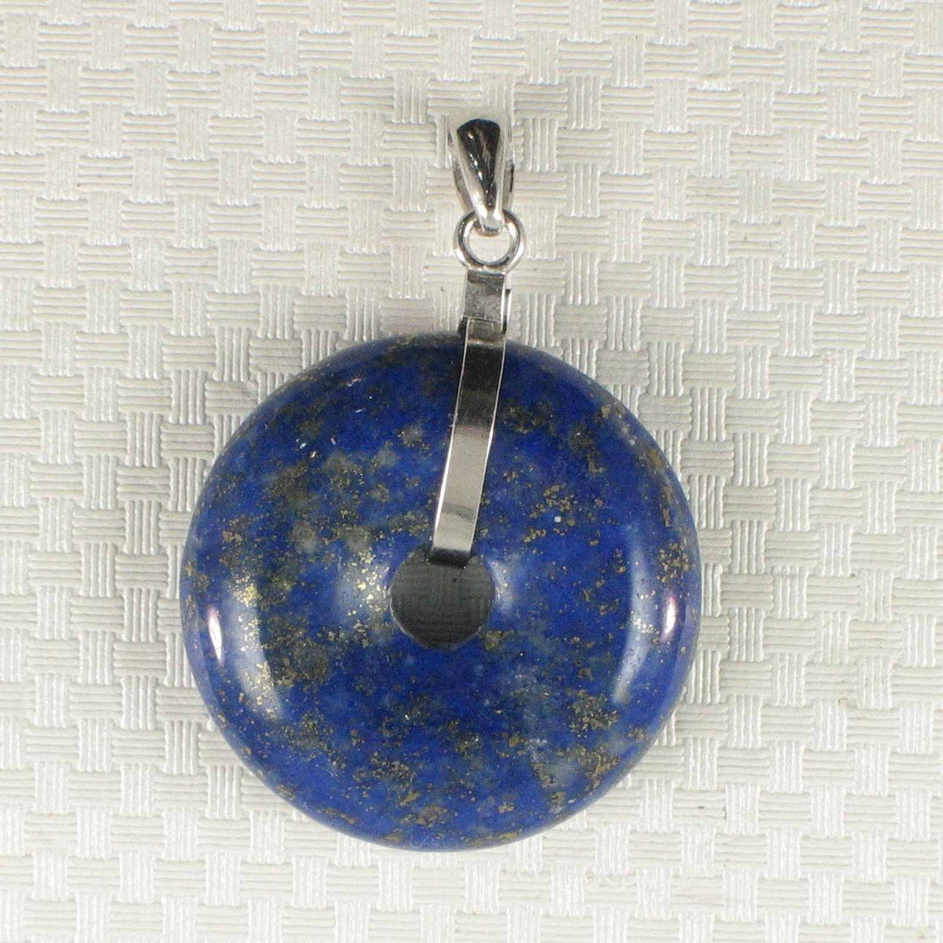 Blue Lapis Donut Pendant
