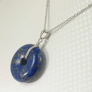 Blue Lapis Donut Pendant