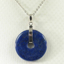 Load image into Gallery viewer, Blue Lapis Donut Pendant