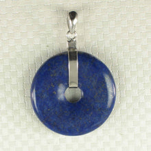 Load image into Gallery viewer, Blue Lapis Donut Pendant