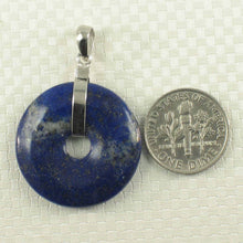 Load image into Gallery viewer, Blue Lapis Donut Pendant