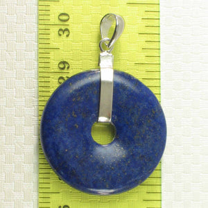 Blue Lapis Donut Pendant