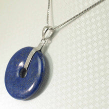 Load image into Gallery viewer, Blue Lapis Donut Pendant