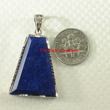 Load image into Gallery viewer, Blue Lapis Trapezoid Pendant