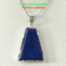 Load image into Gallery viewer, Blue Lapis Trapezoid Pendant