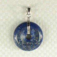 Load image into Gallery viewer, Bold Blue Lapis Donut Pendant