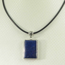 Load image into Gallery viewer, Large Antique Lapis Rectangle Pendant