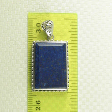 Load image into Gallery viewer, Large Antique Lapis Rectangle Pendant