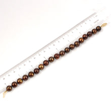 Load image into Gallery viewer, 14k Yellow Gold Clasp Chocolate Freshwater Cultured Pearl Bracelet