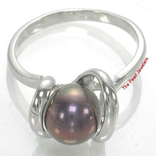 Load image into Gallery viewer, Classic .925 Sterling Silver Black-Peacock Pearl Ring
