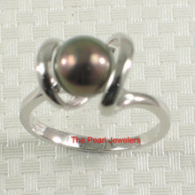 Load image into Gallery viewer, Classic .925 Sterling Silver Black-Peacock Pearl Ring