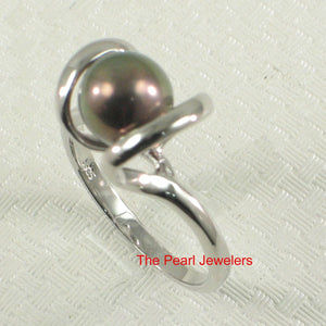 Classic .925 Sterling Silver Black-Peacock Pearl Ring