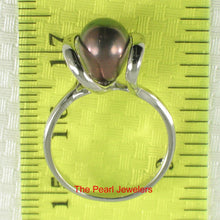 Load image into Gallery viewer, Classic .925 Sterling Silver Black-Peacock Pearl Ring