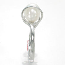 Load image into Gallery viewer, Classic .925 Sterling Silver White Pearl Ring