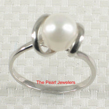 Load image into Gallery viewer, Classic .925 Sterling Silver White Pearl Ring