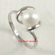 Load image into Gallery viewer, Classic .925 Sterling Silver White Pearl Ring