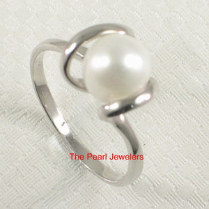 Classic .925 Sterling Silver White Pearl Ring