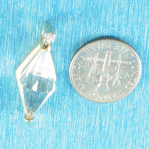 Crystal & CZ Fortune Pendant