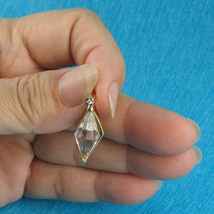 Crystal & CZ Fortune Pendant