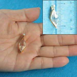 Crystal & CZ Fortune Pendant