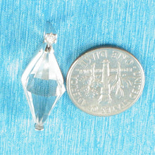 Load image into Gallery viewer, Crystal &amp; CZ Fortune Silver Pendant