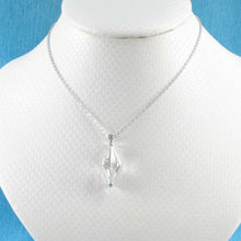Load image into Gallery viewer, Crystal &amp; CZ Fortune Silver Pendant