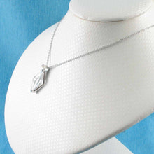 Load image into Gallery viewer, Crystal &amp; CZ Fortune Silver Pendant