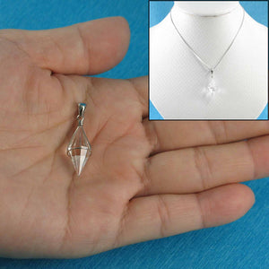 Crystal Fortune Silver .925  Pendant