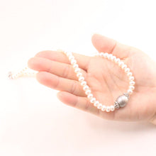Load image into Gallery viewer, Gray Tahitian Pearl with F/W Pearls &amp; Silver Bali Beads Necklace