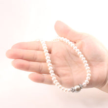 Load image into Gallery viewer, Khaki Tahitian Pearl with Freshwater Pearls &amp; Silver Bali Beads Necklace