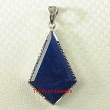 Load image into Gallery viewer, Diamond Shaped Blue Lapis Lazuli Pendant