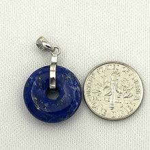 Load image into Gallery viewer, Genuine Lapis Lazuli Gemstone 925 Silver Handmade Pendant